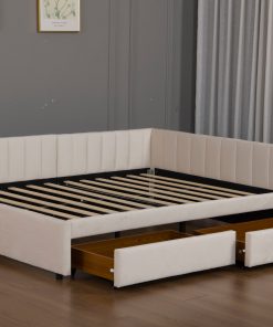 Full Size Daybed with Storage Drawers