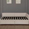 Queen Size Daybed with Storage Drawers