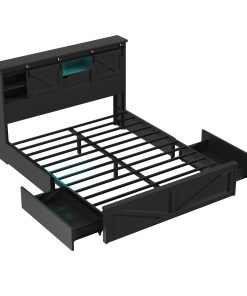 Farmhouse Bed Frame King Size