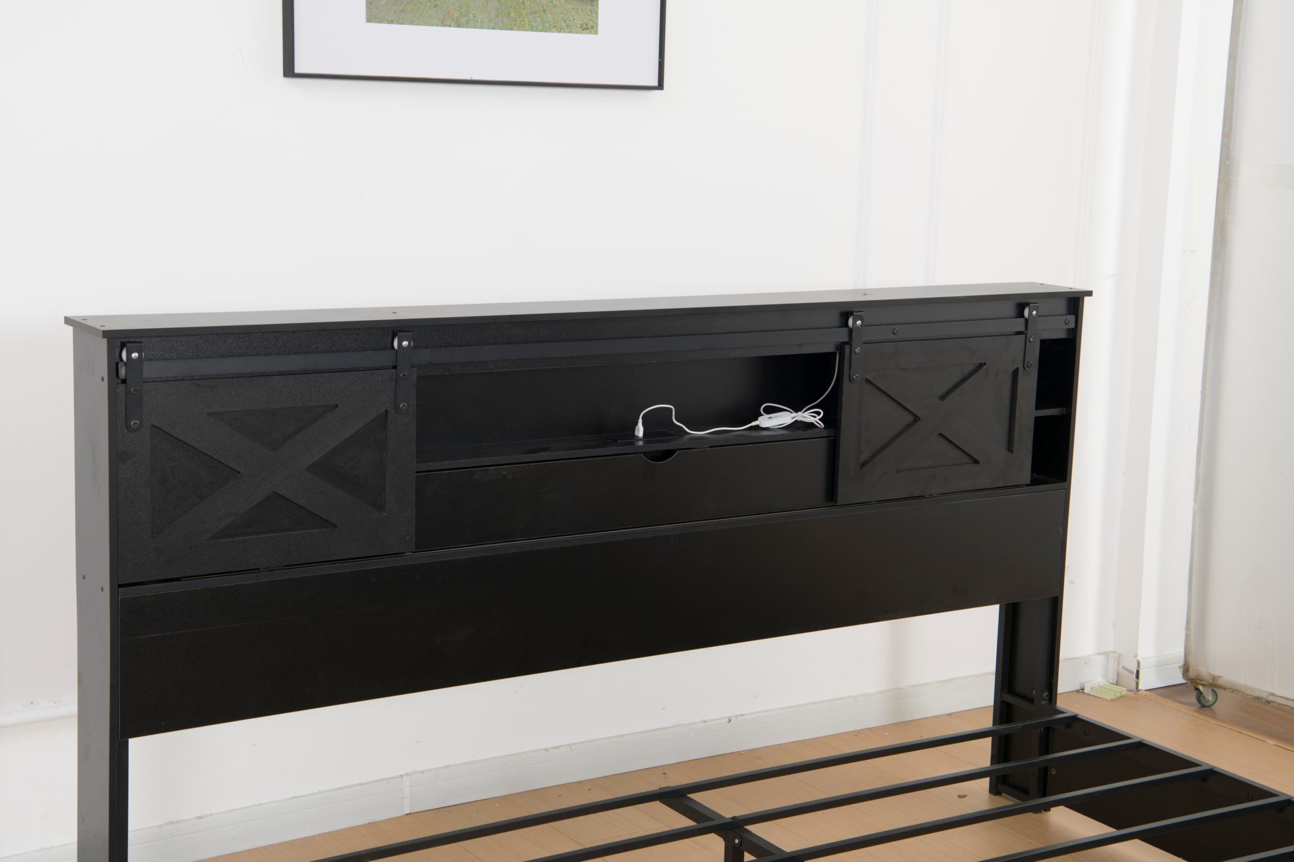 Farmhouse Bed Frame King Size