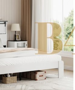 Metal King Size Bed Frame With Charging Station