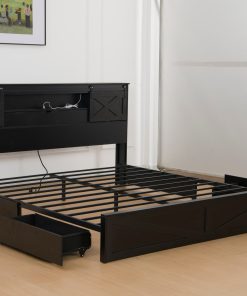 Farmhouse Bed Frame King Size