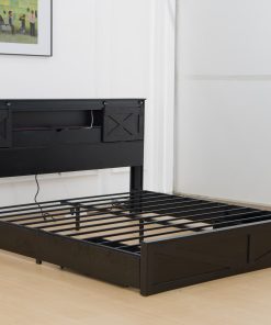 Farmhouse Bed Frame King Size