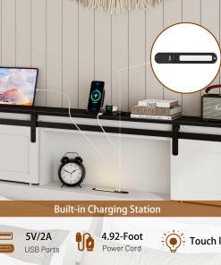 Metal King Size Bed Frame With Charging Station