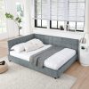 Full Size Upholstered Tufted Bed Frame