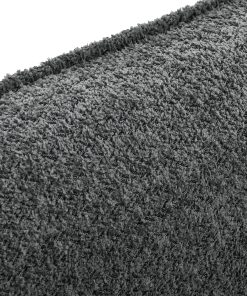 King Size Boucle Fabric Upholstered Bed Frame