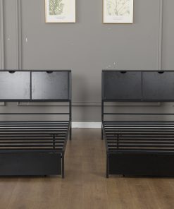 Double Twin Size Bed Frame