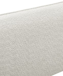 Queen Size Boucle Fabric Upholstered Bed Frame