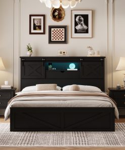 Farmhouse Bed Frame King Size