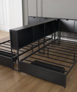 Double Twin Size Bed Frame