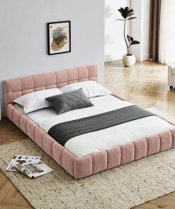 Queen Size Upholstered Bed Frame