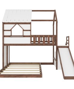 Twin Over Full Kids Bunk Bed Frame