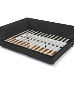 Queen Size Storage Upholstered Tufted Bed Frame