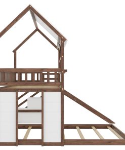 Twin Over Full Kids Bunk Bed Frame