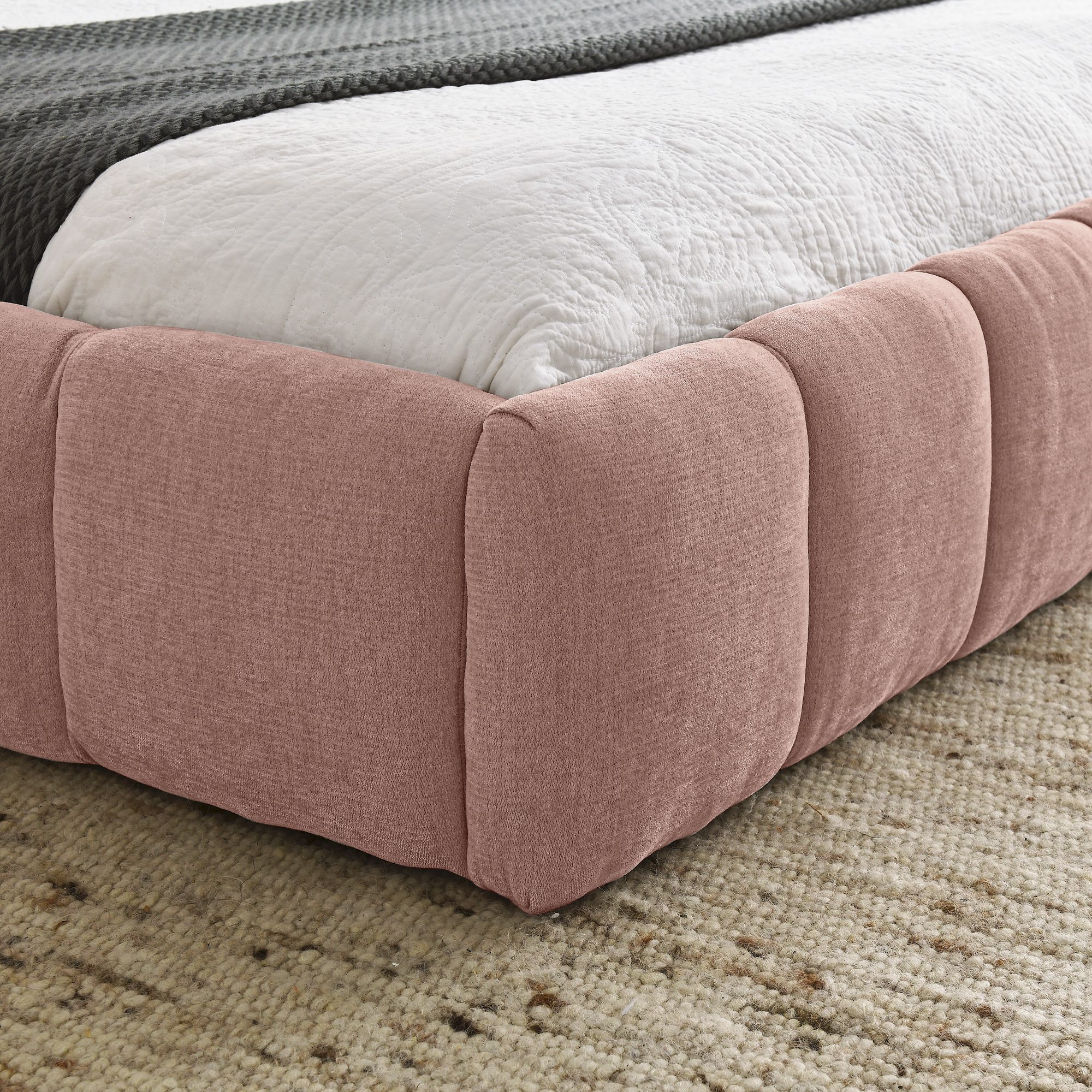 Queen Size Upholstered Bed Frame