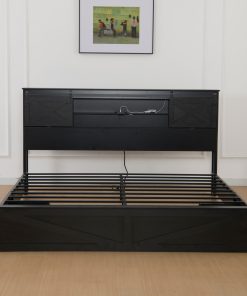 Farmhouse Bed Frame King Size