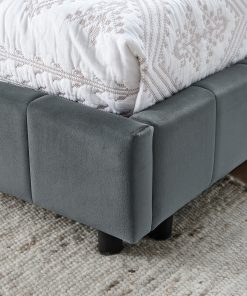 Full Size Upholstered Tufted Bed Frame