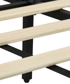 King Size Luxury Wing‑Back Upholstered Bed Frame