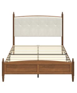 Vintage Spindle-Style Queen Size Bed Frame