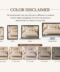 King Upholstered Platform Bed Frame