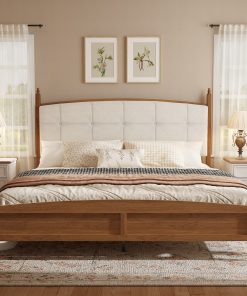 Vintage Spindle-Style King Size Bed Frame