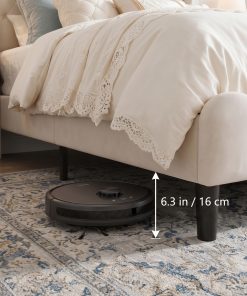 King Upholstered Platform Bed Frame