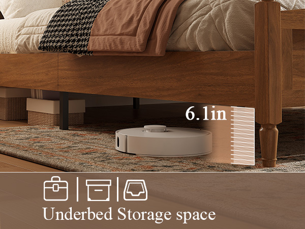 Vintage Spindle-Style King Size Bed Frame