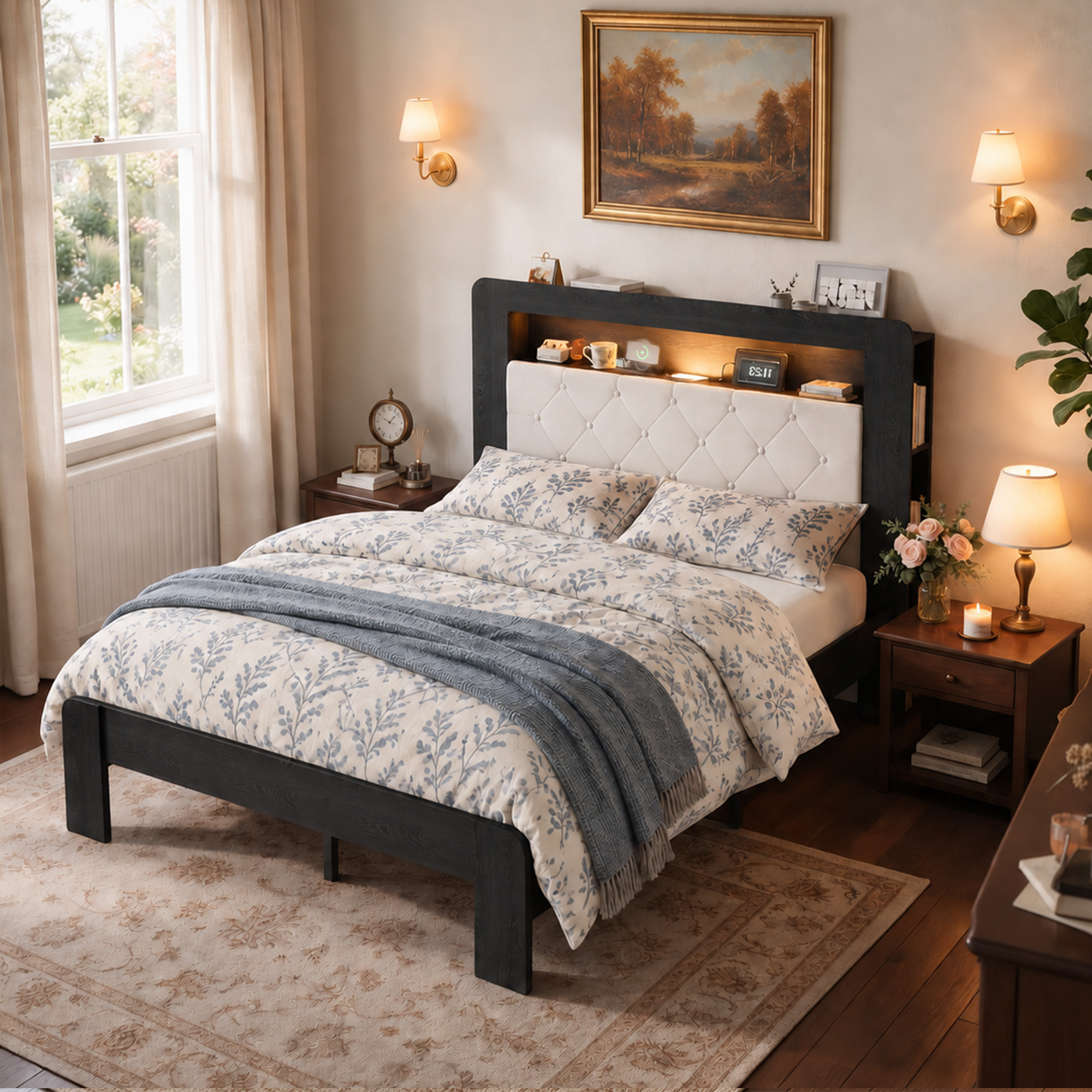 Queen Platform Bed Frame