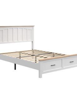 Full Size Farmhouse Metal Bed Frame