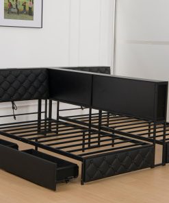 Twin Size Corner Bed Frame