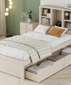 Modern Twin Size Bed Frame