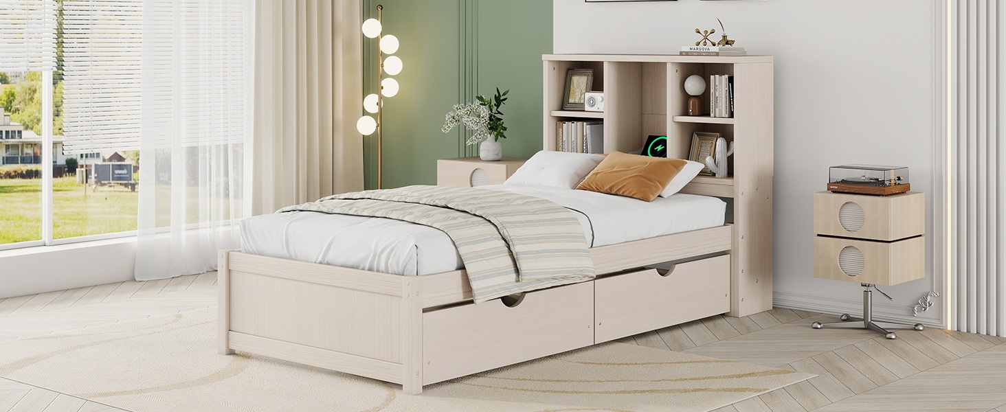 Modern Twin Size Bed Frame