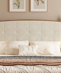 Vintage Spindle-Style Queen Size Bed Frame
