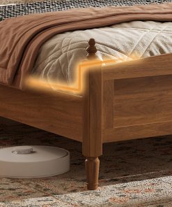 Vintage Spindle-Style Queen Size Bed Frame