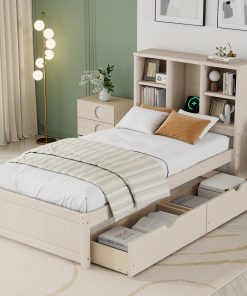 Modern Twin Size Bed Frame