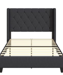 Modern Queen Size Platform Bed Frame