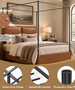 Queen Canopy Bed Frame