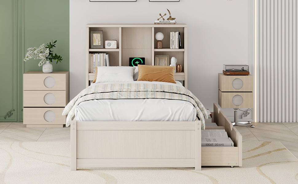 Modern Twin Size Bed Frame