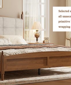Vintage Spindle-Style King Size Bed Frame