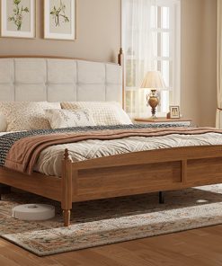 Vintage Spindle-Style King Size Bed Frame