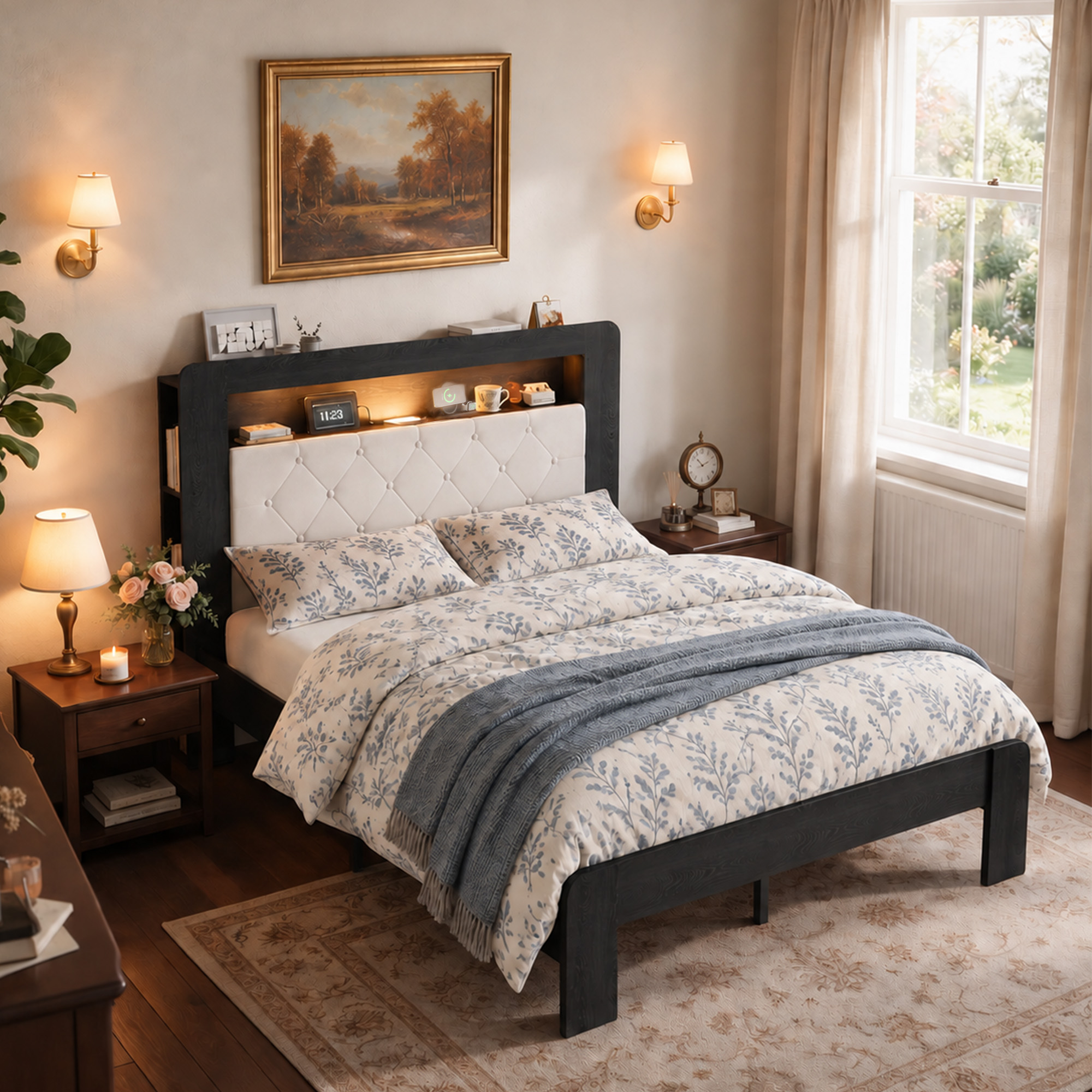 Queen Platform Bed Frame