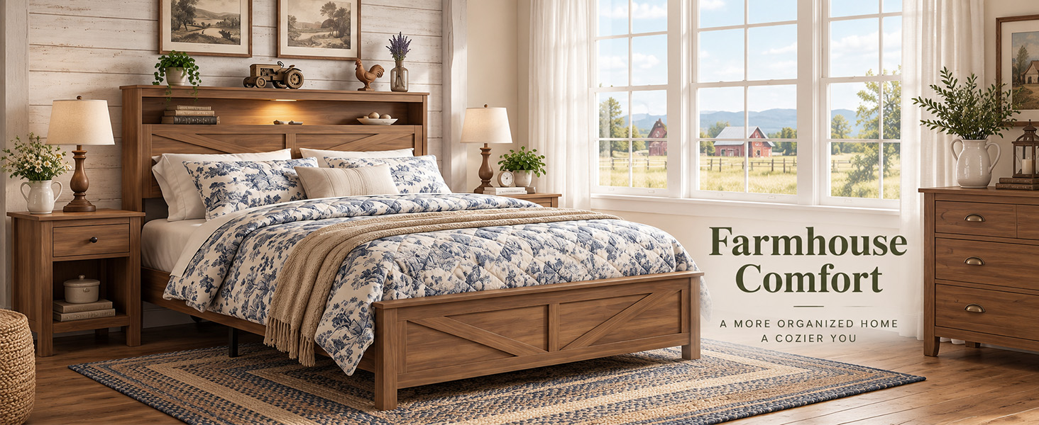 Queen Size Bed Frame Headboard