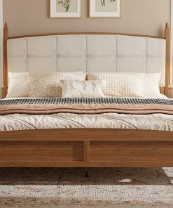 Vintage Spindle-Style King Size Bed Frame