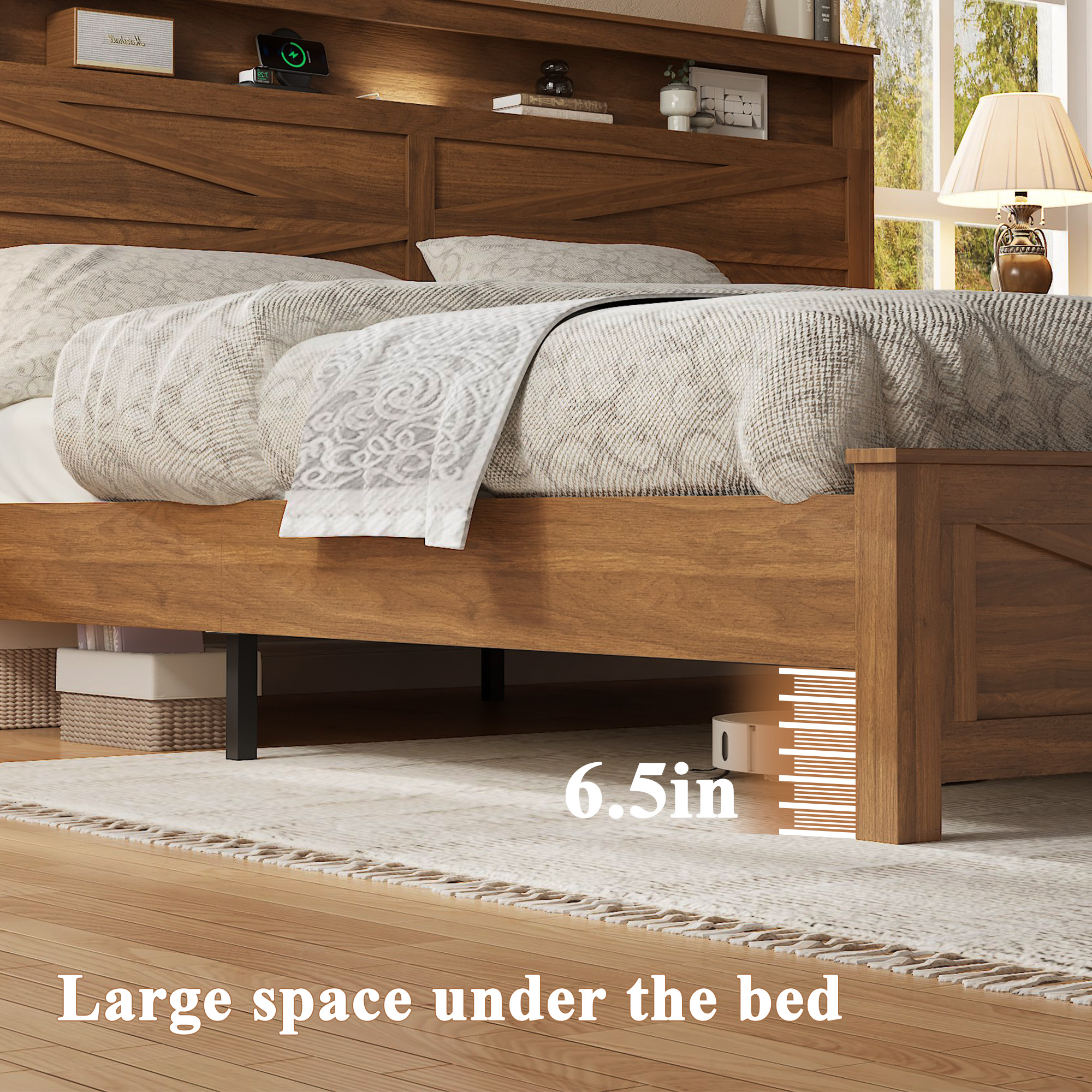Queen Size Bed Frame Headboard
