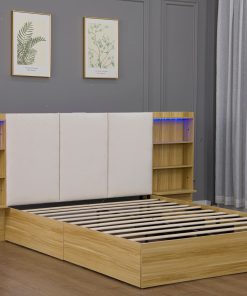 Queen Size Metal Platform Bed Frame