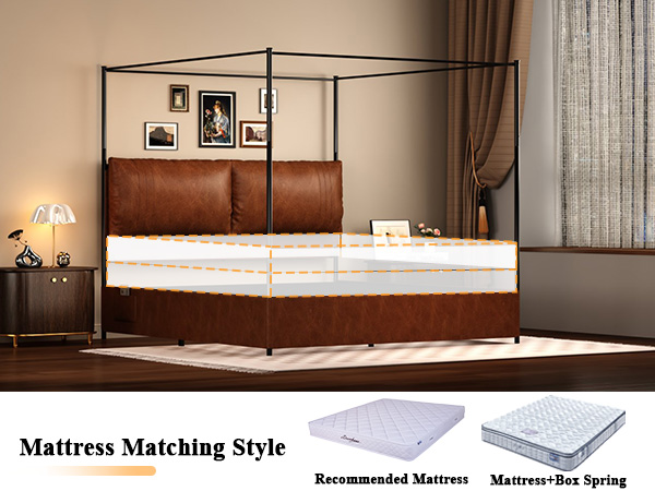 Queen Canopy Bed Frame