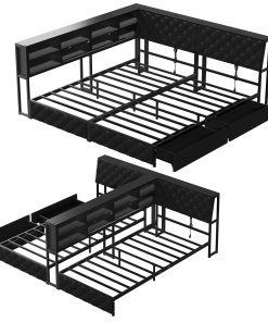Twin Size Corner Bed Frame