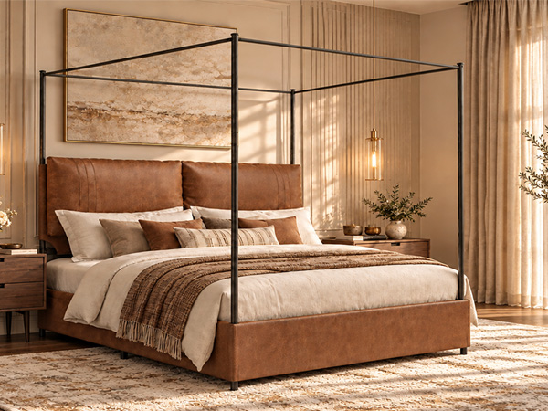 Queen Canopy Bed Frame