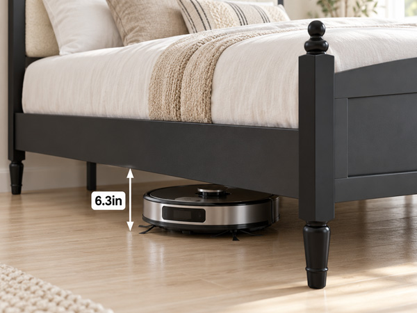 Queen Size Upholstered Platform Bed Frame