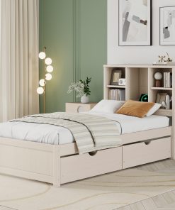 Modern Twin Size Bed Frame